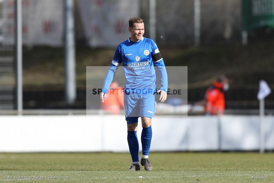 Marc Hänschke, Sepp-Endres-Sportanlage, Würzburg, 19.03.2022, BFV, sport, action, März 2022, Saison 2021/2022, Fussball, Bayernliga Nord, FCS, WFV, 1. FC Sand, Würzburger FV - Bild-ID: 2321600