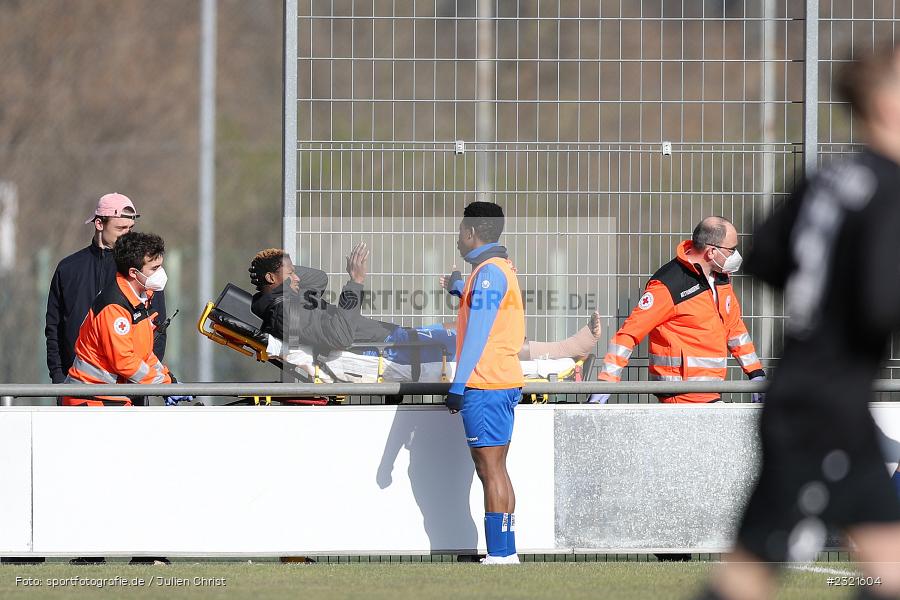 Mohamed Conte, Sepp-Endres-Sportanlage, Würzburg, 19.03.2022, BFV, sport, action, März 2022, Saison 2021/2022, Fussball, Bayernliga Nord, FCS, WFV, 1. FC Sand, Würzburger FV - Bild-ID: 2321604