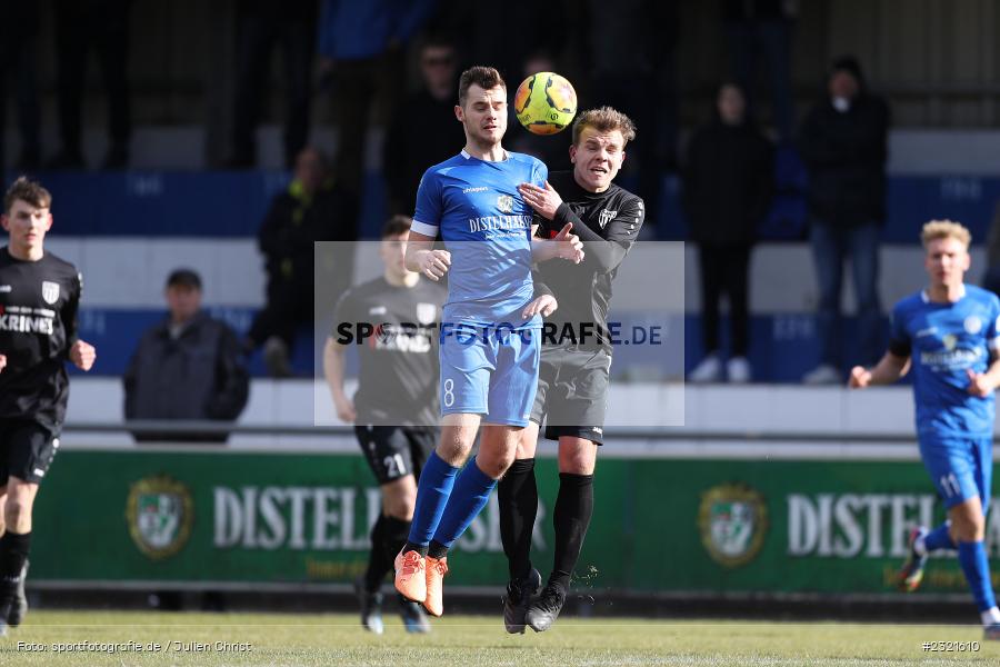 Fabio Bozesan, Sepp-Endres-Sportanlage, Würzburg, 19.03.2022, BFV, sport, action, März 2022, Saison 2021/2022, Fussball, Bayernliga Nord, FCS, WFV, 1. FC Sand, Würzburger FV - Bild-ID: 2321610