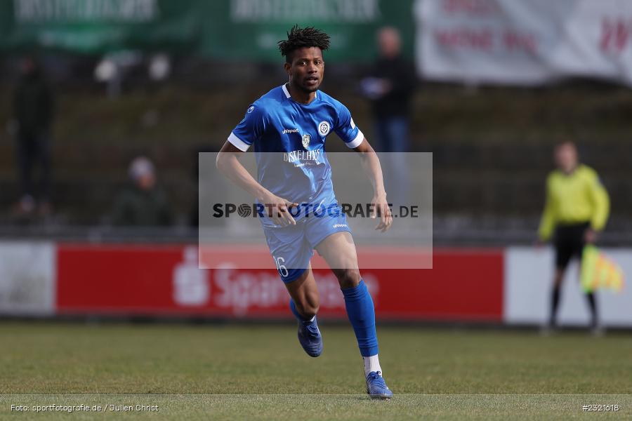 Essa Ganes, Sepp-Endres-Sportanlage, Würzburg, 19.03.2022, BFV, sport, action, März 2022, Saison 2021/2022, Fussball, Bayernliga Nord, FCS, WFV, 1. FC Sand, Würzburger FV - Bild-ID: 2321618