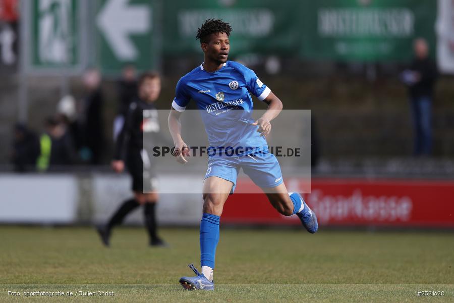 Essa Ganes, Sepp-Endres-Sportanlage, Würzburg, 19.03.2022, BFV, sport, action, März 2022, Saison 2021/2022, Fussball, Bayernliga Nord, FCS, WFV, 1. FC Sand, Würzburger FV - Bild-ID: 2321620