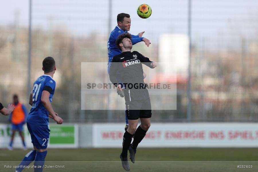 Marc Hänschke, Sepp-Endres-Sportanlage, Würzburg, 19.03.2022, BFV, sport, action, März 2022, Saison 2021/2022, Fussball, Bayernliga Nord, FCS, WFV, 1. FC Sand, Würzburger FV - Bild-ID: 2321623