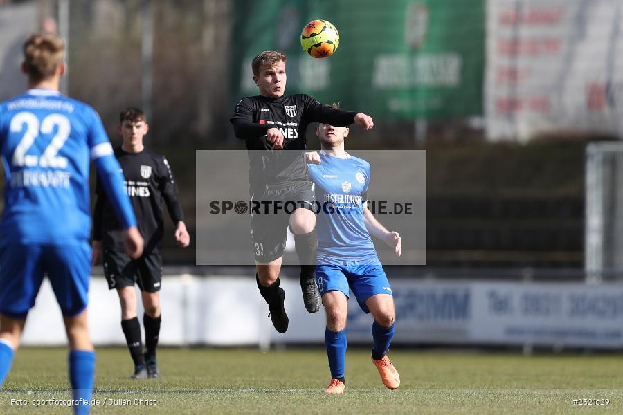 Luca Zeiß, Sepp-Endres-Sportanlage, Würzburg, 19.03.2022, BFV, sport, action, März 2022, Saison 2021/2022, Fussball, Bayernliga Nord, FCS, WFV, 1. FC Sand, Würzburger FV - Bild-ID: 2321629