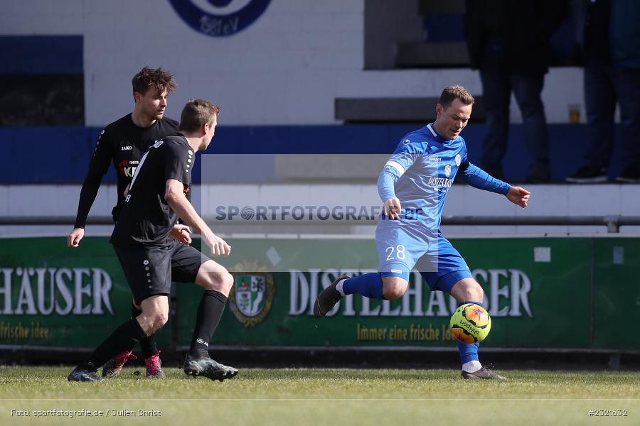 Marc Hänschke, Sepp-Endres-Sportanlage, Würzburg, 19.03.2022, BFV, sport, action, März 2022, Saison 2021/2022, Fussball, Bayernliga Nord, FCS, WFV, 1. FC Sand, Würzburger FV - Bild-ID: 2321632