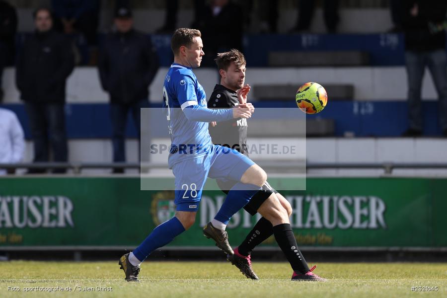 Marc Hänschke, Sepp-Endres-Sportanlage, Würzburg, 19.03.2022, BFV, sport, action, März 2022, Saison 2021/2022, Fussball, Bayernliga Nord, FCS, WFV, 1. FC Sand, Würzburger FV - Bild-ID: 2321645