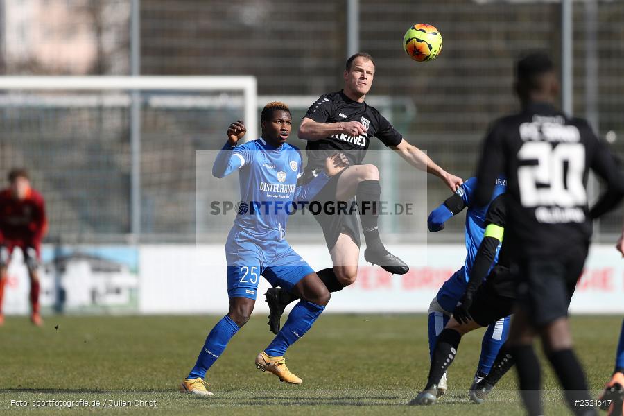 Johannes Bechmann, Sepp-Endres-Sportanlage, Würzburg, 19.03.2022, BFV, sport, action, März 2022, Saison 2021/2022, Fussball, Bayernliga Nord, FCS, WFV, 1. FC Sand, Würzburger FV - Bild-ID: 2321647