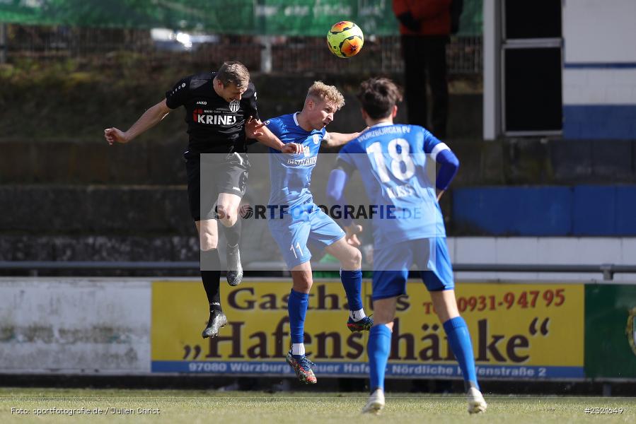 Nicolas Engelking, Sepp-Endres-Sportanlage, Würzburg, 19.03.2022, BFV, sport, action, März 2022, Saison 2021/2022, Fussball, Bayernliga Nord, FCS, WFV, 1. FC Sand, Würzburger FV - Bild-ID: 2321649