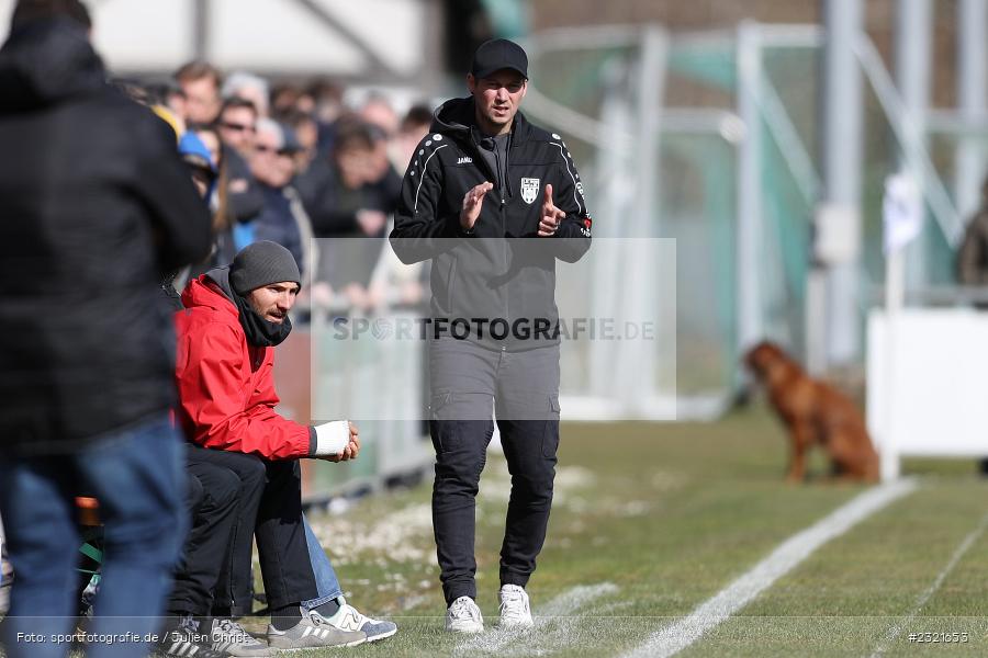 Matthias Strätz, Sepp-Endres-Sportanlage, Würzburg, 19.03.2022, BFV, sport, action, März 2022, Saison 2021/2022, Fussball, Bayernliga Nord, FCS, WFV, 1. FC Sand, Würzburger FV - Bild-ID: 2321653