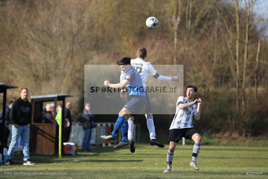 Robin Schork, Sportgelände Gassenhäuser, Nassig, 20.03.2022, BFV, sport, action, März 2022, Saison 2021/2022, Fussball, BFV-Landesliga Odenwald, SVW, SVE, SV Wagenschwend, SV Eintracht Nassig - Bild-ID: 2321669