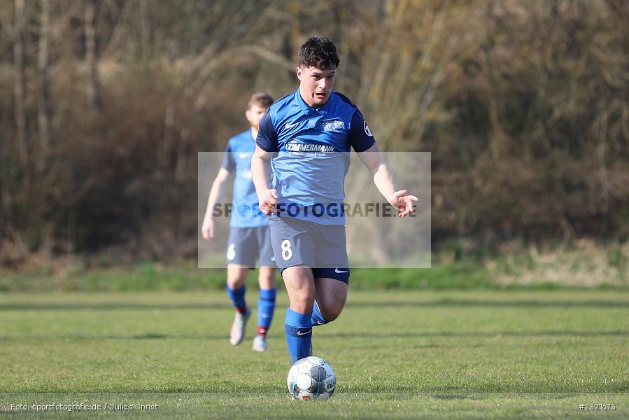 Robin Schork, Sportgelände Gassenhäuser, Nassig, 20.03.2022, BFV, sport, action, März 2022, Saison 2021/2022, Fussball, BFV-Landesliga Odenwald, SVW, SVE, SV Wagenschwend, SV Eintracht Nassig - Bild-ID: 2321673