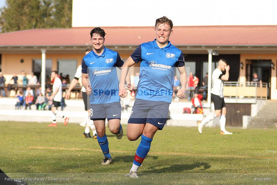 Torjubel, Elfmeter, Sven Berberich, Sportgelände Gassenhäuser, Nassig, 20.03.2022, BFV, sport, action, März 2022, Saison 2021/2022, Fussball, BFV-Landesliga Odenwald, SVW, SVE, SV Wagenschwend, SV Eintracht Nassig - Bild-ID: 2321682