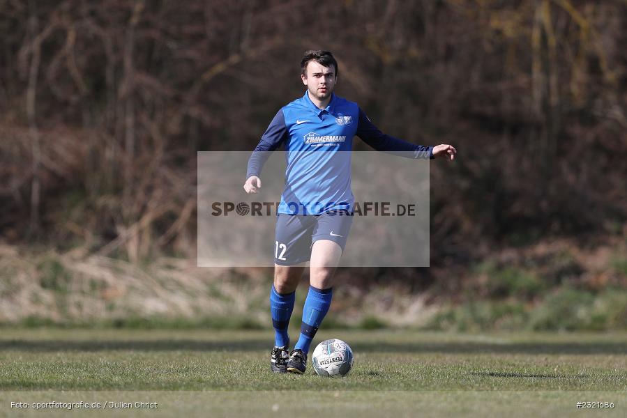 Benedikt Jakob, Sportgelände Gassenhäuser, Nassig, 20.03.2022, BFV, sport, action, März 2022, Saison 2021/2022, Fussball, BFV-Landesliga Odenwald, SVW, SVE, SV Wagenschwend, SV Eintracht Nassig - Bild-ID: 2321686