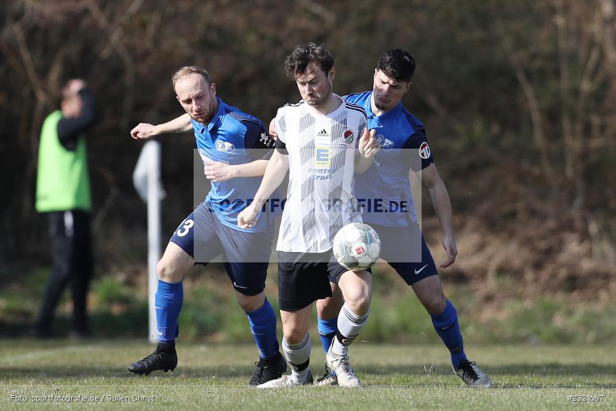 Moritz Stobbies, Sportgelände Gassenhäuser, Nassig, 20.03.2022, BFV, sport, action, März 2022, Saison 2021/2022, Fussball, BFV-Landesliga Odenwald, SVW, SVE, SV Wagenschwend, SV Eintracht Nassig - Bild-ID: 2321687