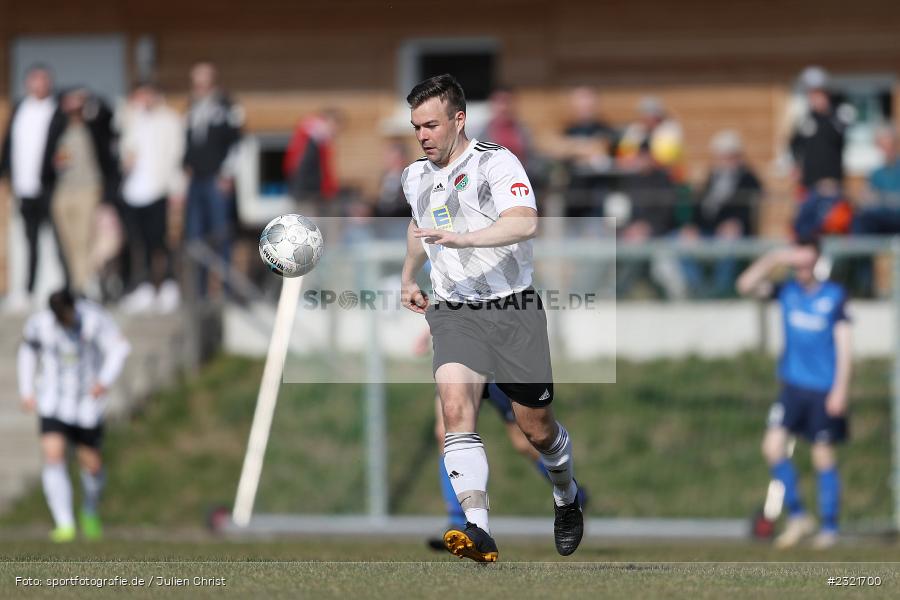 Alexander Baumann, Sportgelände Gassenhäuser, Nassig, 20.03.2022, BFV, sport, action, März 2022, Saison 2021/2022, Fussball, BFV-Landesliga Odenwald, SVW, SVE, SV Wagenschwend, SV Eintracht Nassig - Bild-ID: 2321700