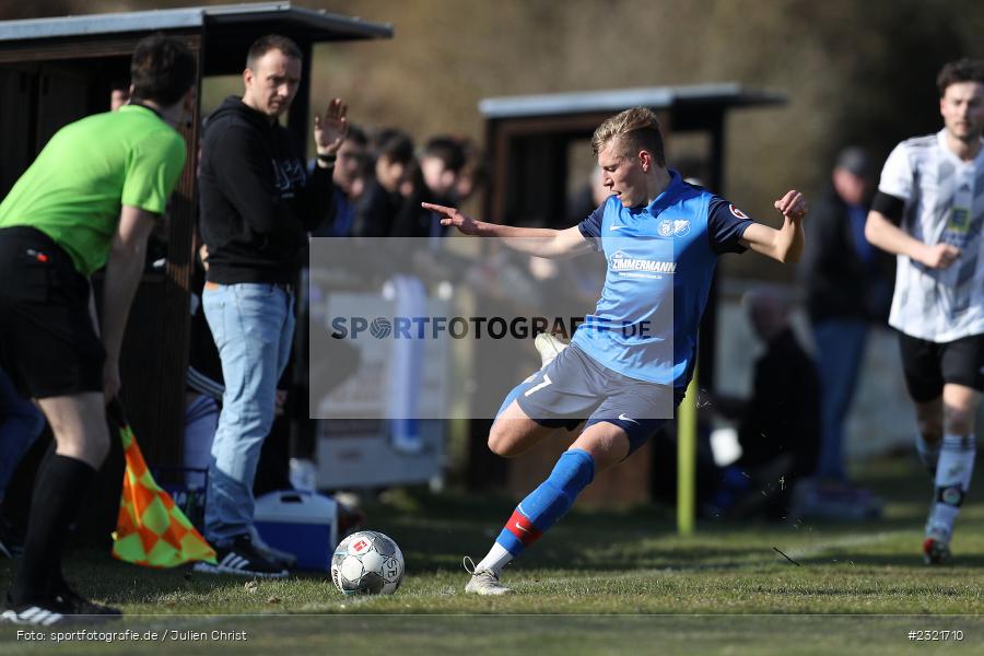Sven Berberich, Sportgelände Gassenhäuser, Nassig, 20.03.2022, BFV, sport, action, März 2022, Saison 2021/2022, Fussball, BFV-Landesliga Odenwald, SVW, SVE, SV Wagenschwend, SV Eintracht Nassig - Bild-ID: 2321710