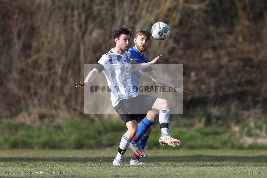 Moritz Stobbies, Sportgelände Gassenhäuser, Nassig, 20.03.2022, BFV, sport, action, März 2022, Saison 2021/2022, Fussball, BFV-Landesliga Odenwald, SVW, SVE, SV Wagenschwend, SV Eintracht Nassig - Bild-ID: 2321713