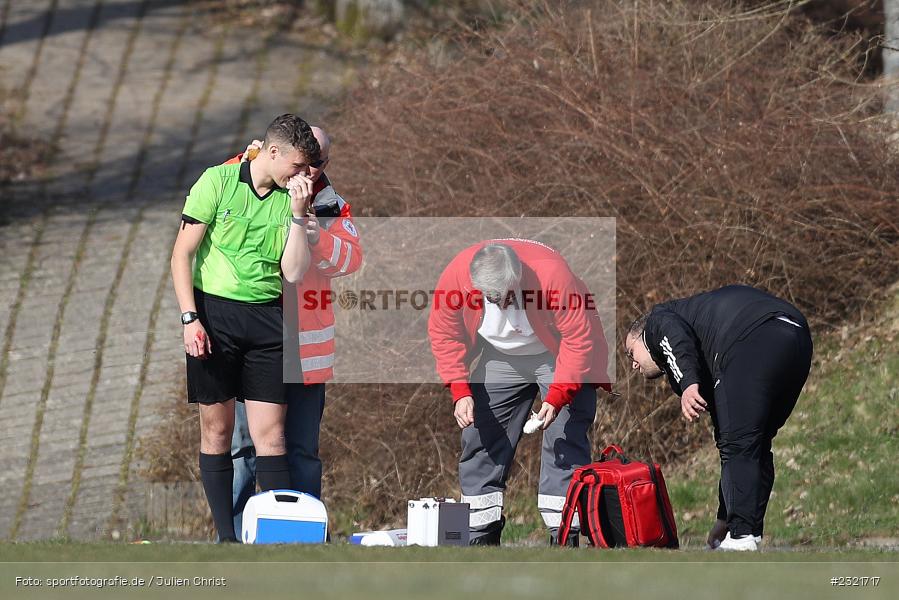 Assistent, Unterbrechung, Sportgelände Gassenhäuser, Nassig, 20.03.2022, BFV, sport, action, März 2022, Saison 2021/2022, Fussball, BFV-Landesliga Odenwald, SVW, SVE, SV Wagenschwend, SV Eintracht Nassig - Bild-ID: 2321717