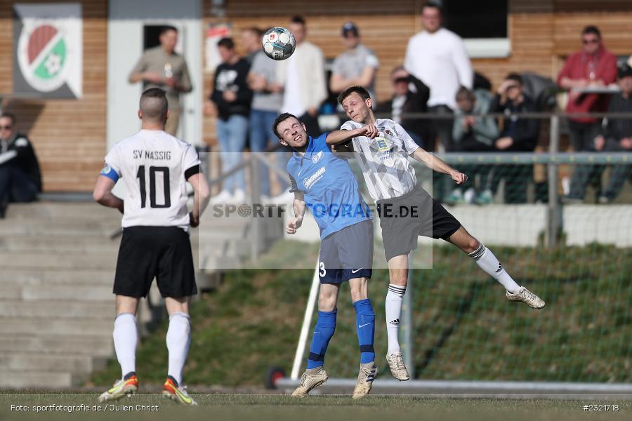 Jann Dworschak, Sportgelände Gassenhäuser, Nassig, 20.03.2022, BFV, sport, action, März 2022, Saison 2021/2022, Fussball, BFV-Landesliga Odenwald, SVW, SVE, SV Wagenschwend, SV Eintracht Nassig - Bild-ID: 2321718