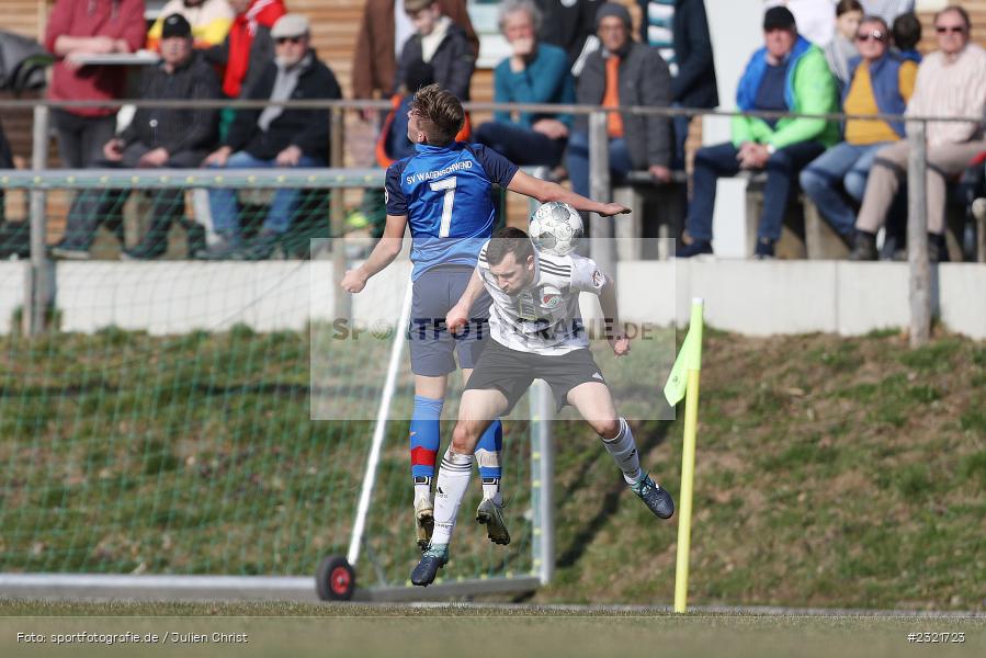 Sven Berberich, Sportgelände Gassenhäuser, Nassig, 20.03.2022, BFV, sport, action, März 2022, Saison 2021/2022, Fussball, BFV-Landesliga Odenwald, SVW, SVE, SV Wagenschwend, SV Eintracht Nassig - Bild-ID: 2321723