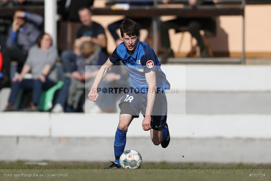 Torben Brenneis, Sportgelände Gassenhäuser, Nassig, 20.03.2022, BFV, sport, action, März 2022, Saison 2021/2022, Fussball, BFV-Landesliga Odenwald, SVW, SVE, SV Wagenschwend, SV Eintracht Nassig - Bild-ID: 2321724