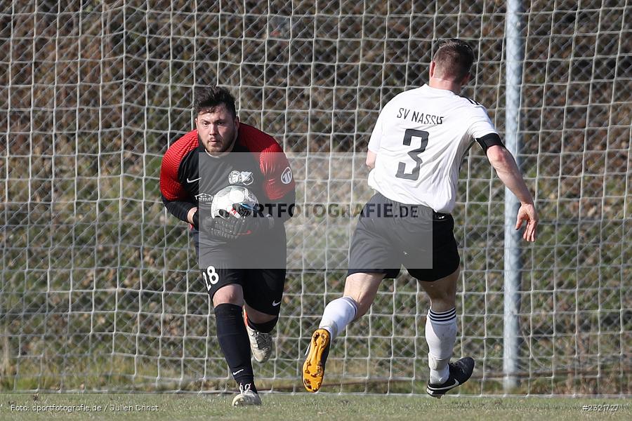 Denis Deter, Sportgelände Gassenhäuser, Nassig, 20.03.2022, BFV, sport, action, März 2022, Saison 2021/2022, Fussball, BFV-Landesliga Odenwald, SVW, SVE, SV Wagenschwend, SV Eintracht Nassig - Bild-ID: 2321727