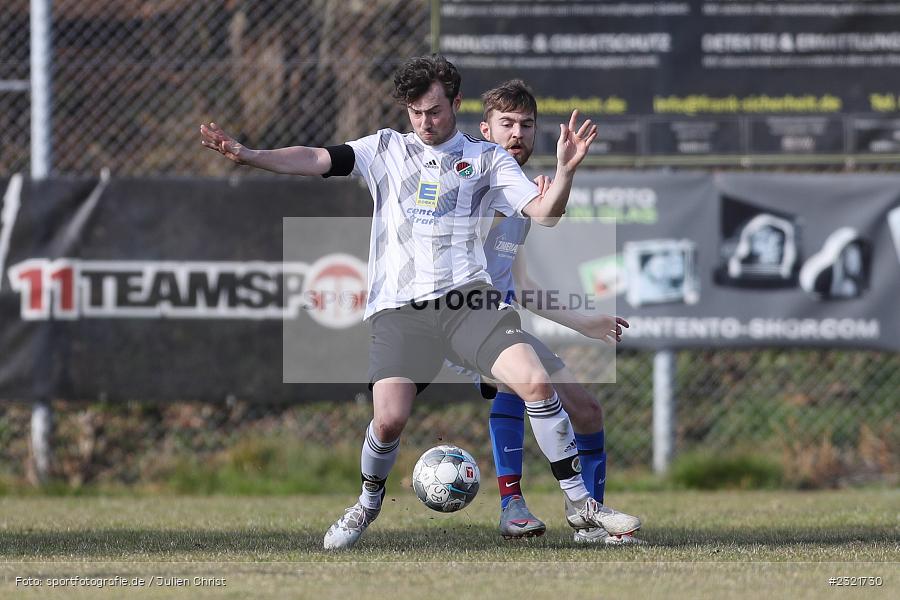 Moritz Stobbies, Sportgelände Gassenhäuser, Nassig, 20.03.2022, BFV, sport, action, März 2022, Saison 2021/2022, Fussball, BFV-Landesliga Odenwald, SVW, SVE, SV Wagenschwend, SV Eintracht Nassig - Bild-ID: 2321730