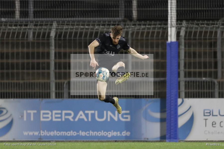 Benedict Laverty, Stadion am Schönbusch, Aschaffenburg, 25.03.2022, BFV, sport, action, März 2022, Saison 2021/2022, Fussball, RLB, Regionalliga Bayern, VFB, SVA, VfB Eichstätt, SV Viktoria Aschaffenburg - Bild-ID: 2321822