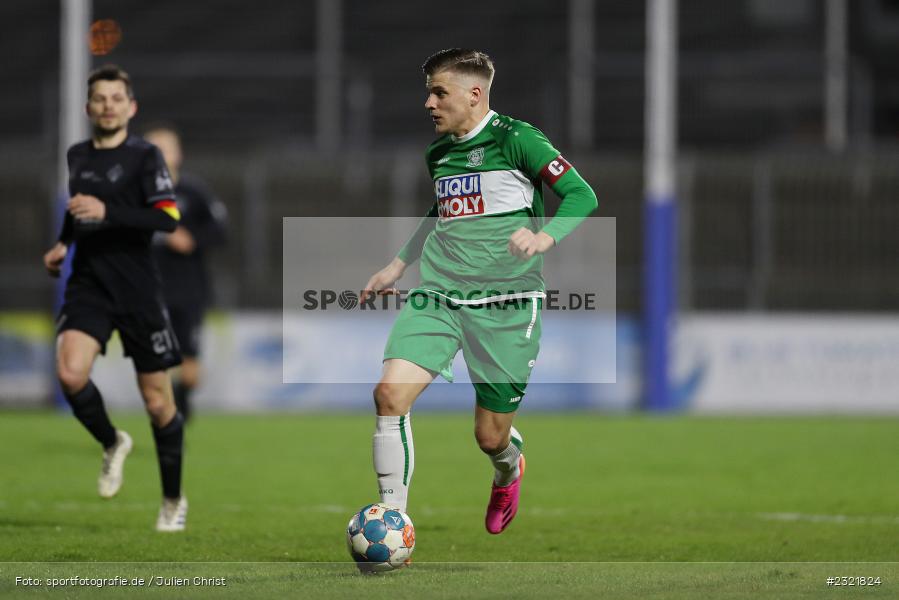 Sebastian Graßl, Stadion am Schönbusch, Aschaffenburg, 25.03.2022, BFV, sport, action, März 2022, Saison 2021/2022, Fussball, RLB, Regionalliga Bayern, VFB, SVA, VfB Eichstätt, SV Viktoria Aschaffenburg - Bild-ID: 2321824