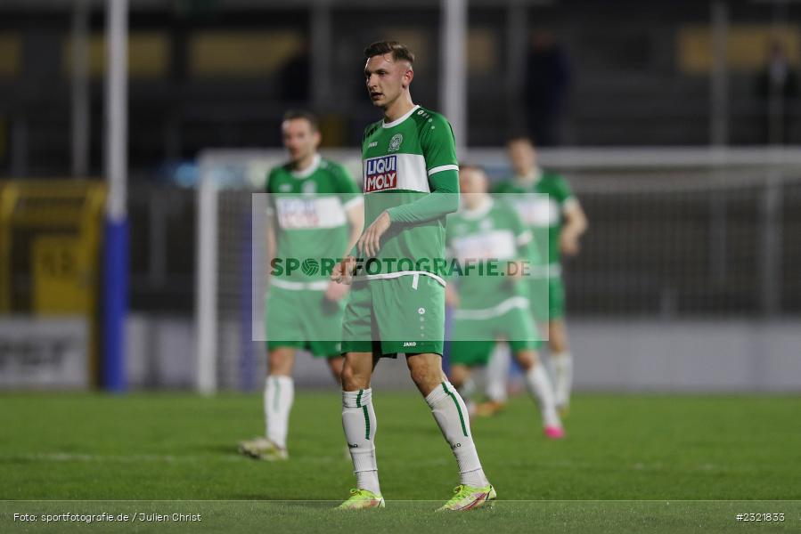 Julian Kügel, Stadion am Schönbusch, Aschaffenburg, 25.03.2022, BFV, sport, action, März 2022, Saison 2021/2022, Fussball, RLB, Regionalliga Bayern, VFB, SVA, VfB Eichstätt, SV Viktoria Aschaffenburg - Bild-ID: 2321833 Julian Kügel, Stadion am Schönbusch, Aschaffenburg, 25.03.2022, BFV, sport, action, März 2022, Saison 2021/2022, Fussball, RLB, Regionalliga Bayern, VFB, SVA, VfB Eichstätt, SV Viktoria Aschaffenburg - Bild-ID: 2321833