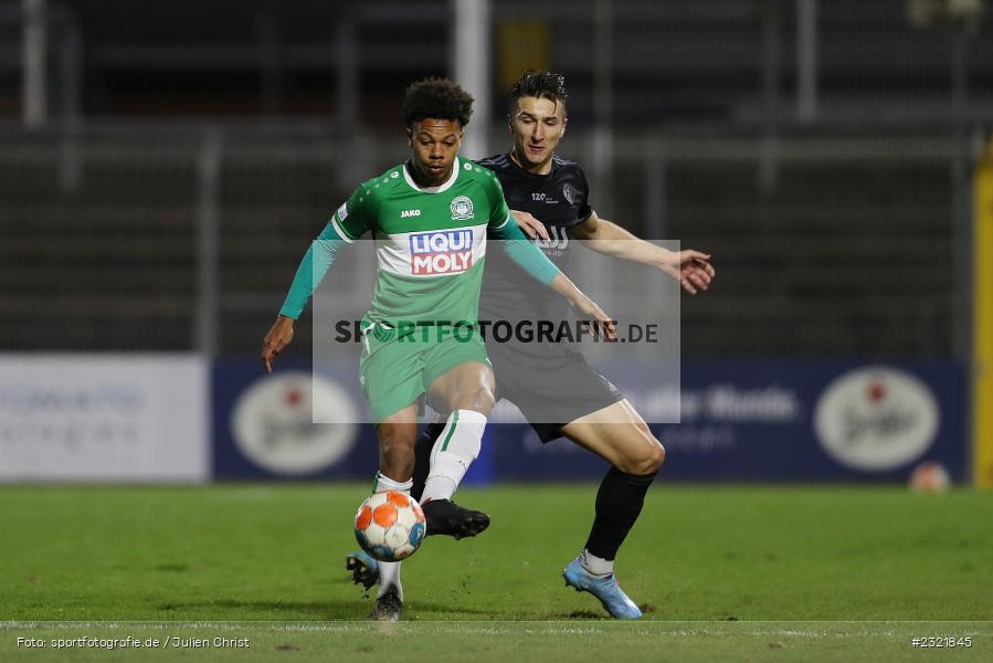 Dominik N`gatie, Stadion am Schönbusch, Aschaffenburg, 25.03.2022, BFV, sport, action, März 2022, Saison 2021/2022, Fussball, RLB, Regionalliga Bayern, VFB, SVA, VfB Eichstätt, SV Viktoria Aschaffenburg - Bild-ID: 2321845