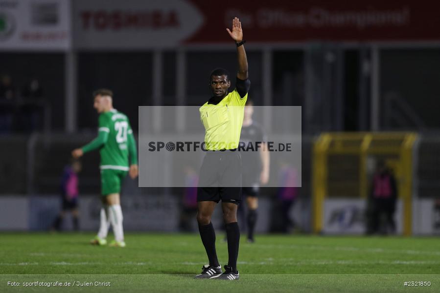 Assad Nouhoum, Stadion am Schönbusch, Aschaffenburg, 25.03.2022, BFV, sport, action, März 2022, Saison 2021/2022, Fussball, RLB, Regionalliga Bayern, VFB, SVA, VfB Eichstätt, SV Viktoria Aschaffenburg - Bild-ID: 2321850