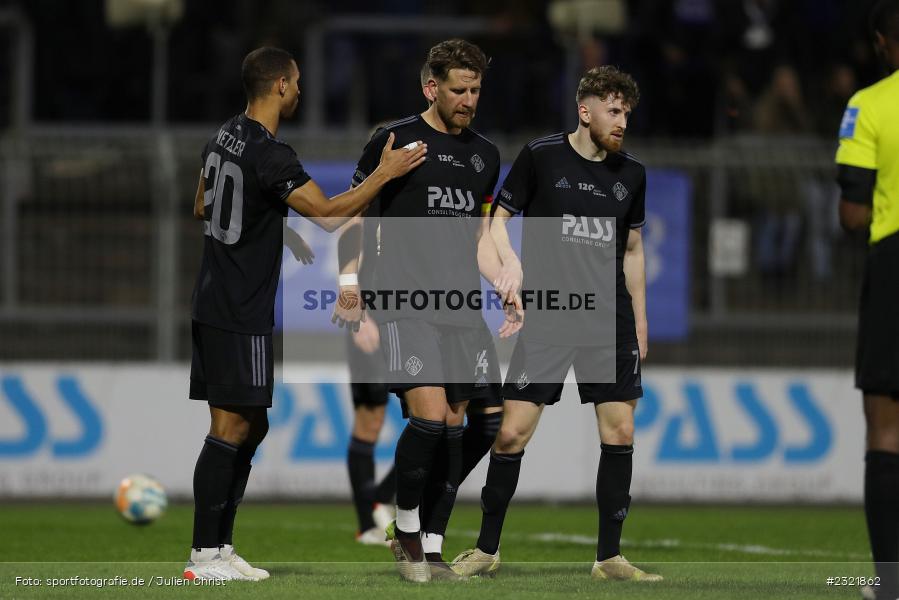 Marco Metzger, Stadion am Schönbusch, Aschaffenburg, 25.03.2022, BFV, sport, action, März 2022, Saison 2021/2022, Fussball, RLB, Regionalliga Bayern, VFB, SVA, VfB Eichstätt, SV Viktoria Aschaffenburg - Bild-ID: 2321862