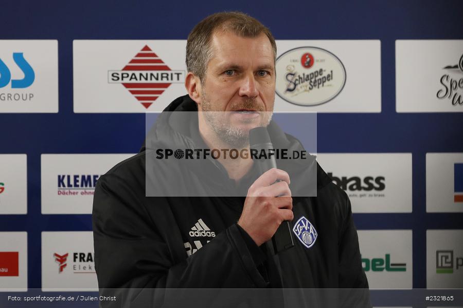 PK, Jochen Seitz, Stadion am Schönbusch, Aschaffenburg, 25.03.2022, BFV, sport, action, März 2022, Saison 2021/2022, Fussball, RLB, Regionalliga Bayern, VFB, SVA, VfB Eichstätt, SV Viktoria Aschaffenburg - Bild-ID: 2321865