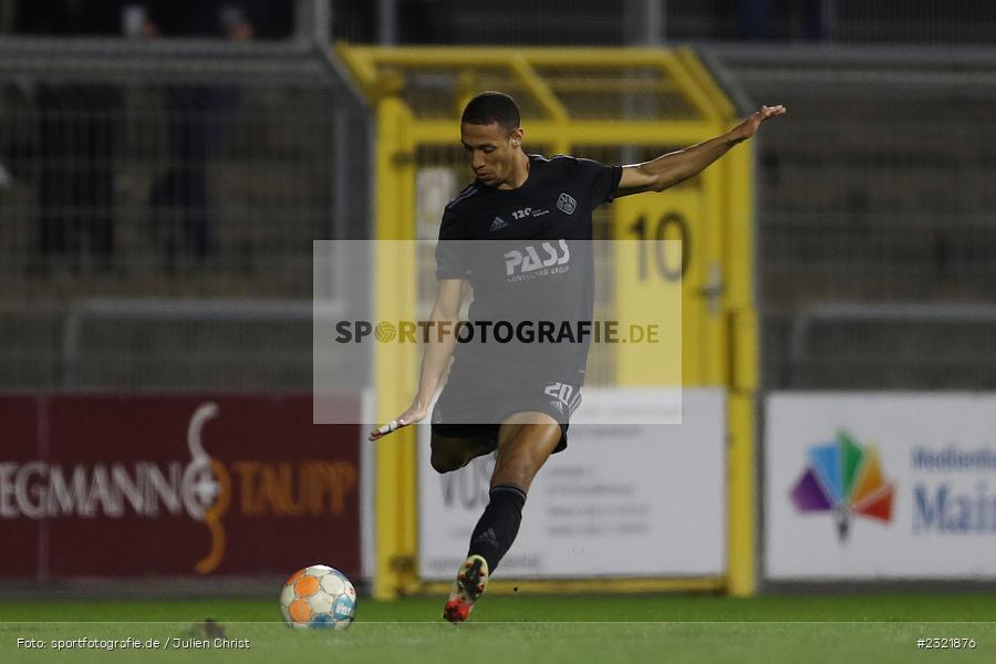 Felix Metzler, Stadion am Schönbusch, Aschaffenburg, 25.03.2022, BFV, sport, action, März 2022, Saison 2021/2022, Fussball, RLB, Regionalliga Bayern, VFB, SVA, VfB Eichstätt, SV Viktoria Aschaffenburg - Bild-ID: 2321876 Felix Metzler, Stadion am Schönbusch, Aschaffenburg, 25.03.2022, BFV, sport, action, März 2022, Saison 2021/2022, Fussball, RLB, Regionalliga Bayern, VFB, SVA, VfB Eichstätt, SV Viktoria Aschaffenburg - Bild-ID: 2321876