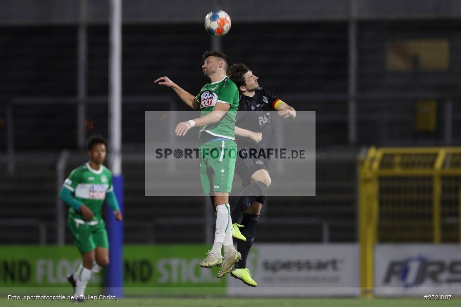 Christian Heinloth, Stadion am Schönbusch, Aschaffenburg, 25.03.2022, BFV, sport, action, März 2022, Saison 2021/2022, Fussball, RLB, Regionalliga Bayern, VFB, SVA, VfB Eichstätt, SV Viktoria Aschaffenburg - Bild-ID: 2321887