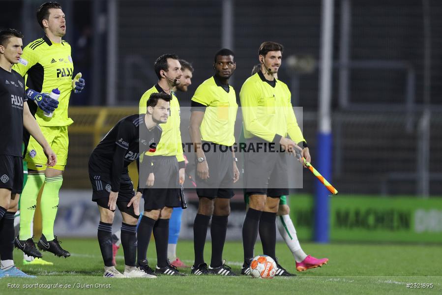 Assad Nouhoum, Stadion am Schönbusch, Aschaffenburg, 25.03.2022, BFV, sport, action, März 2022, Saison 2021/2022, Fussball, RLB, Regionalliga Bayern, VFB, SVA, VfB Eichstätt, SV Viktoria Aschaffenburg - Bild-ID: 2321895