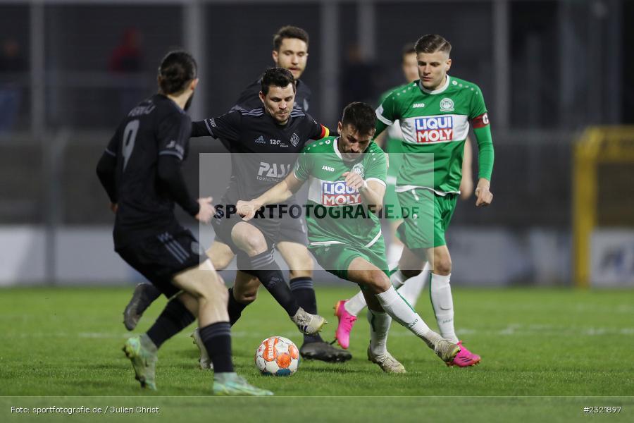 Christian Heinloth, Stadion am Schönbusch, Aschaffenburg, 25.03.2022, BFV, sport, action, März 2022, Saison 2021/2022, Fussball, RLB, Regionalliga Bayern, VFB, SVA, VfB Eichstätt, SV Viktoria Aschaffenburg - Bild-ID: 2321897