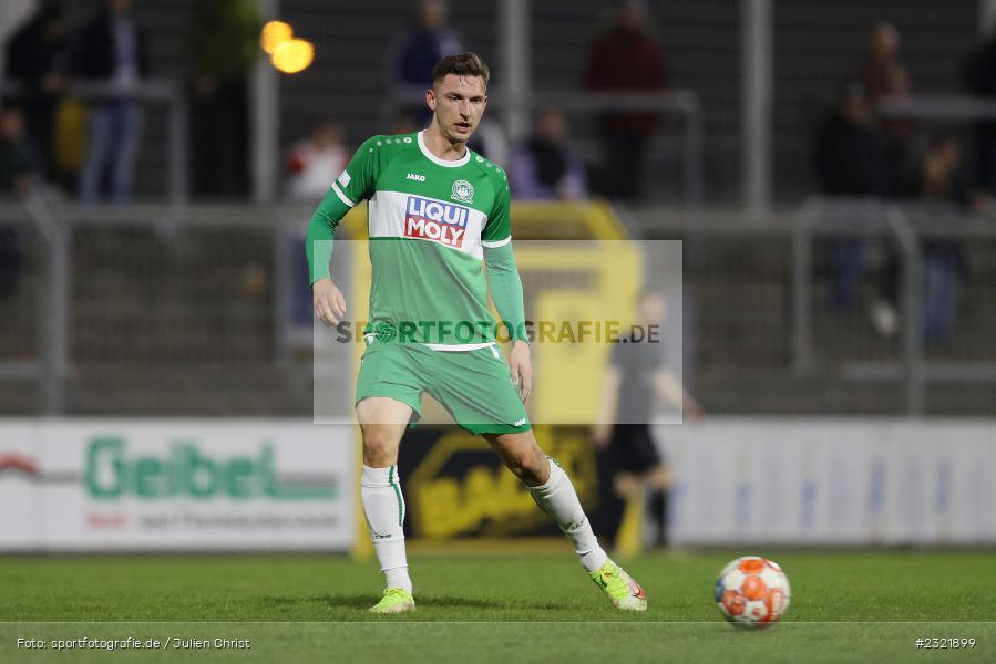 Julian Kügel, Stadion am Schönbusch, Aschaffenburg, 25.03.2022, BFV, sport, action, März 2022, Saison 2021/2022, Fussball, RLB, Regionalliga Bayern, VFB, SVA, VfB Eichstätt, SV Viktoria Aschaffenburg - Bild-ID: 2321899