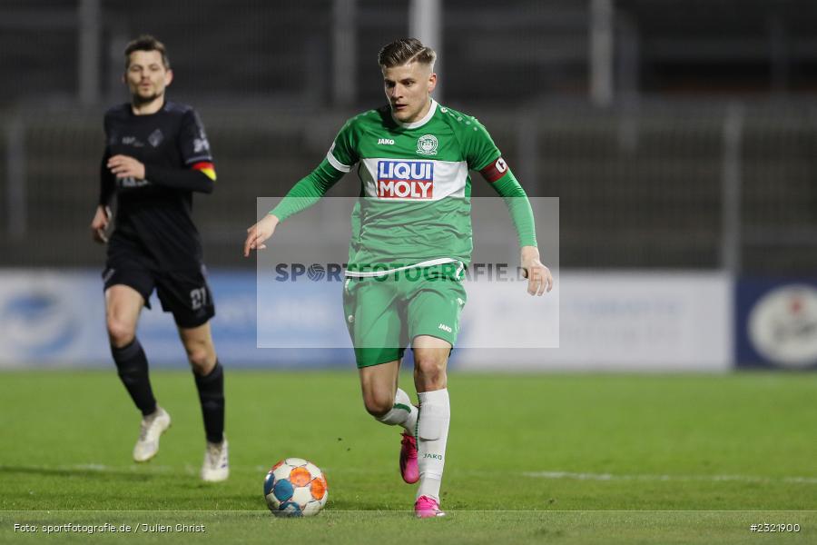 Sebastian Graßl, Stadion am Schönbusch, Aschaffenburg, 25.03.2022, BFV, sport, action, März 2022, Saison 2021/2022, Fussball, RLB, Regionalliga Bayern, VFB, SVA, VfB Eichstätt, SV Viktoria Aschaffenburg - Bild-ID: 2321900