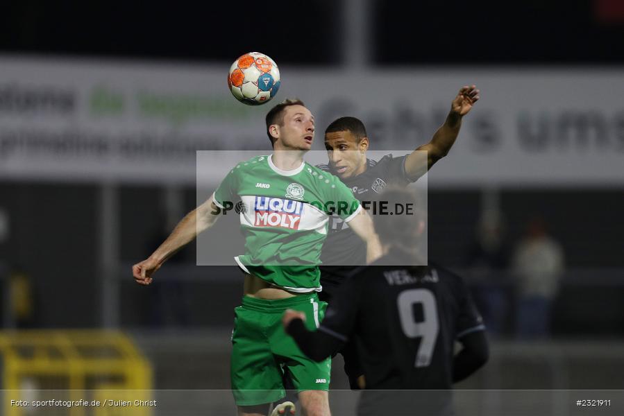 Felix Metzler, Stadion am Schönbusch, Aschaffenburg, 25.03.2022, BFV, sport, action, März 2022, Saison 2021/2022, Fussball, RLB, Regionalliga Bayern, VFB, SVA, VfB Eichstätt, SV Viktoria Aschaffenburg - Bild-ID: 2321911