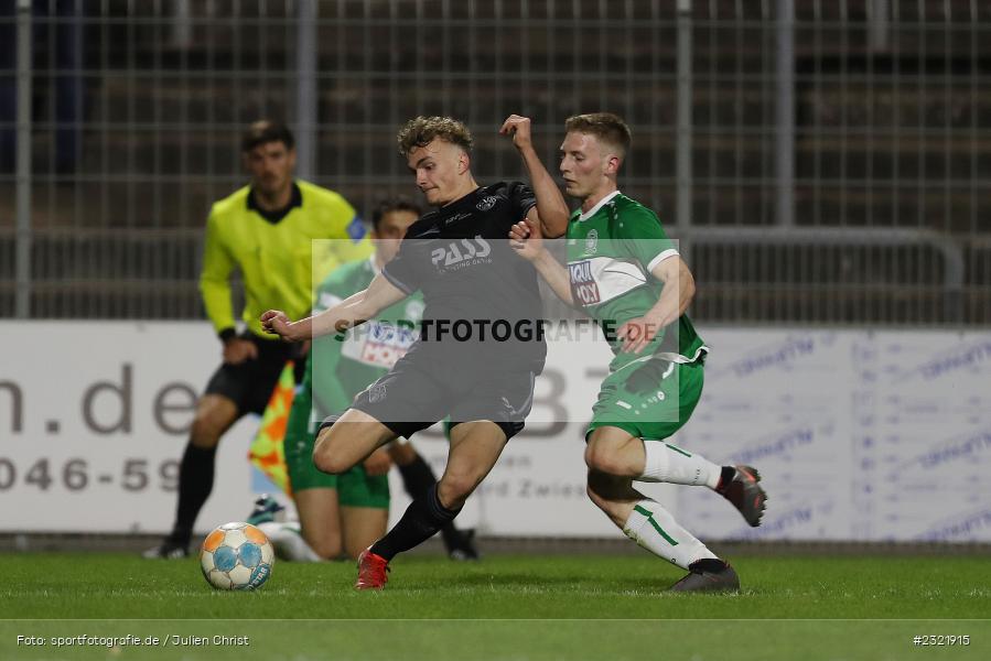 Tim Littmann, Stadion am Schönbusch, Aschaffenburg, 25.03.2022, BFV, sport, action, März 2022, Saison 2021/2022, Fussball, RLB, Regionalliga Bayern, VFB, SVA, VfB Eichstätt, SV Viktoria Aschaffenburg - Bild-ID: 2321915