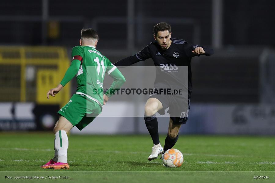Veit Klement, Stadion am Schönbusch, Aschaffenburg, 25.03.2022, BFV, sport, action, März 2022, Saison 2021/2022, Fussball, RLB, Regionalliga Bayern, VFB, SVA, VfB Eichstätt, SV Viktoria Aschaffenburg - Bild-ID: 2321916