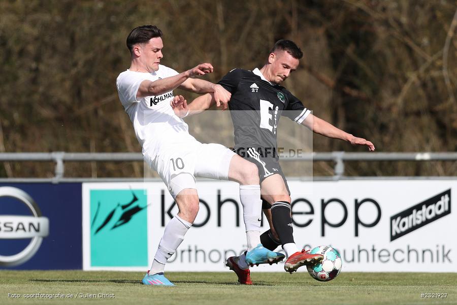 Kai Neuerer, Sportgelände in der Au, Karlstadt-Karlburg, 26.03.2022, BFV, sport, action, März 2022, Saison 2021/2022, Fussball, DJK, TSV, Bayernliga Nord, DJK Ammerthal, TSV Karlburg - Bild-ID: 2321927