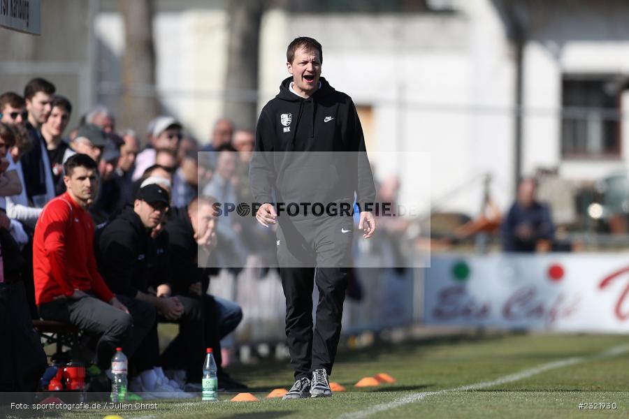 Markus Köhler, Sportgelände in der Au, Karlstadt-Karlburg, 26.03.2022, BFV, sport, action, März 2022, Saison 2021/2022, Fussball, DJK, TSV, Bayernliga Nord, DJK Ammerthal, TSV Karlburg - Bild-ID: 2321930