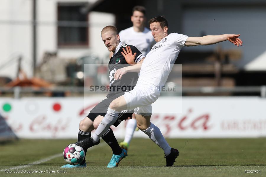 Raffael Kobrowski, Sportgelände in der Au, Karlstadt-Karlburg, 26.03.2022, BFV, sport, action, März 2022, Saison 2021/2022, Fussball, DJK, TSV, Bayernliga Nord, DJK Ammerthal, TSV Karlburg - Bild-ID: 2321934