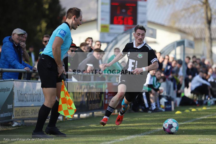 Dennis Weidner, Sportgelände in der Au, Karlstadt-Karlburg, 26.03.2022, BFV, sport, action, März 2022, Saison 2021/2022, Fussball, DJK, TSV, Bayernliga Nord, DJK Ammerthal, TSV Karlburg - Bild-ID: 2321952