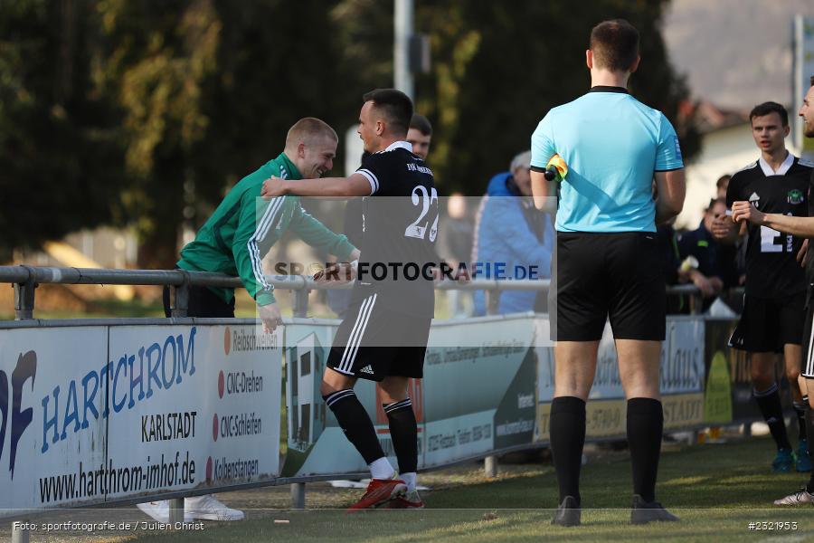 Kai Neuerer, Sportgelände in der Au, Karlstadt-Karlburg, 26.03.2022, BFV, sport, action, März 2022, Saison 2021/2022, Fussball, DJK, TSV, Bayernliga Nord, DJK Ammerthal, TSV Karlburg - Bild-ID: 2321953