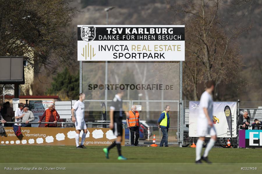 Invicta Real Estate Sportpark, Sportgelände in der Au, Karlstadt-Karlburg, 26.03.2022, BFV, sport, action, März 2022, Saison 2021/2022, Fussball, DJK, TSV, Bayernliga Nord, DJK Ammerthal, TSV Karlburg - Bild-ID: 2321958