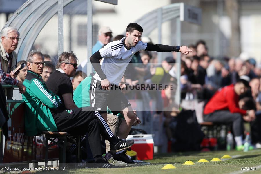 Maximilian Reichenauer, Sportgelände in der Au, Karlstadt-Karlburg, 26.03.2022, BFV, sport, action, März 2022, Saison 2021/2022, Fussball, DJK, TSV, Bayernliga Nord, DJK Ammerthal, TSV Karlburg - Bild-ID: 2321961