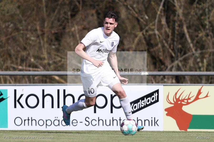 Jan Martin, Sportgelände in der Au, Karlstadt-Karlburg, 26.03.2022, BFV, sport, action, März 2022, Saison 2021/2022, Fussball, DJK, TSV, Bayernliga Nord, DJK Ammerthal, TSV Karlburg - Bild-ID: 2321966